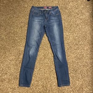 kids size 14 blue skinny jeans